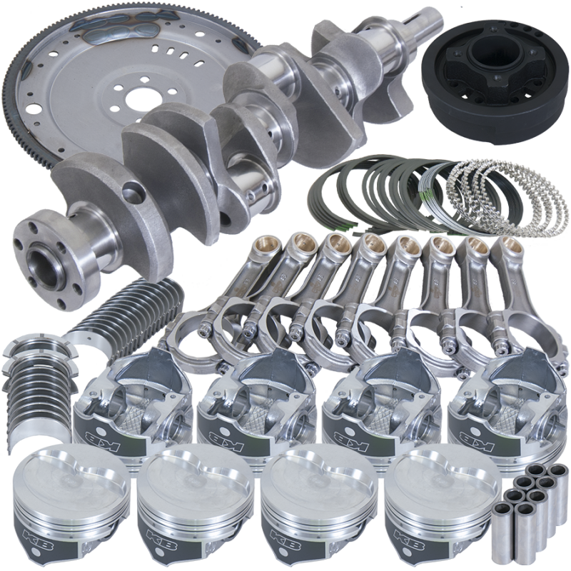 Eagle Ford 302 3.400in Crank 5.400in I-Beam Rod -16cc 4.060in Pistons 157 Tooth FW Balanced Assembly