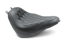 Load image into Gallery viewer, Mustang 18-21 Harley Heritage Classic, Deluxe Wide Tripper Solo Seat Diamond Stitch - Black