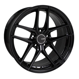 Enkei TY5 18x9.5 5x114.3 35mm Offset 72.6mm Bore Black Wheel