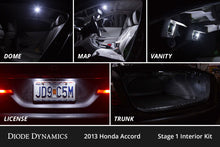 Load image into Gallery viewer, Diode Dynamics 13-17 Honda Accord Interior LED Kit Cool White Stage 2