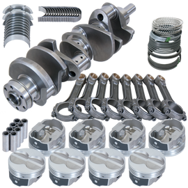 Eagle Ford 351W 4.000in Crank 6.200in I-Beam Rods -11cc Flat Top 4.000in Pistons Rotating Assembly