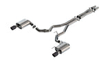 Borla 2024 Ford Mustang GT 5.0L V8 w/o Active Exhaust ATAK Cat-Back Exhaust System - Carbon Fiber