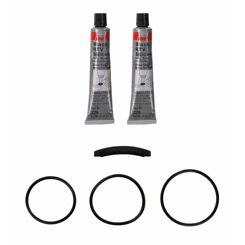 Fel-Pro Acura TL OS 30812 Engine Oil Pan Gasket Set RTV Black silicone w/Rubber end seal