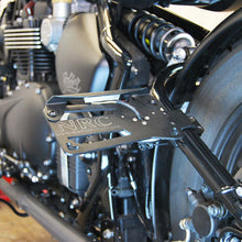 Load image into Gallery viewer, New Rage Cycles 17+ Triumph Bobber Side Mount License Plate-2 Positions