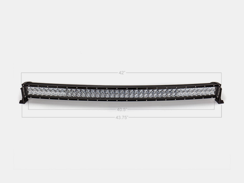 Cali Raised 42 Curved Dual Row 5D Optic Osram Led Bar - Combo