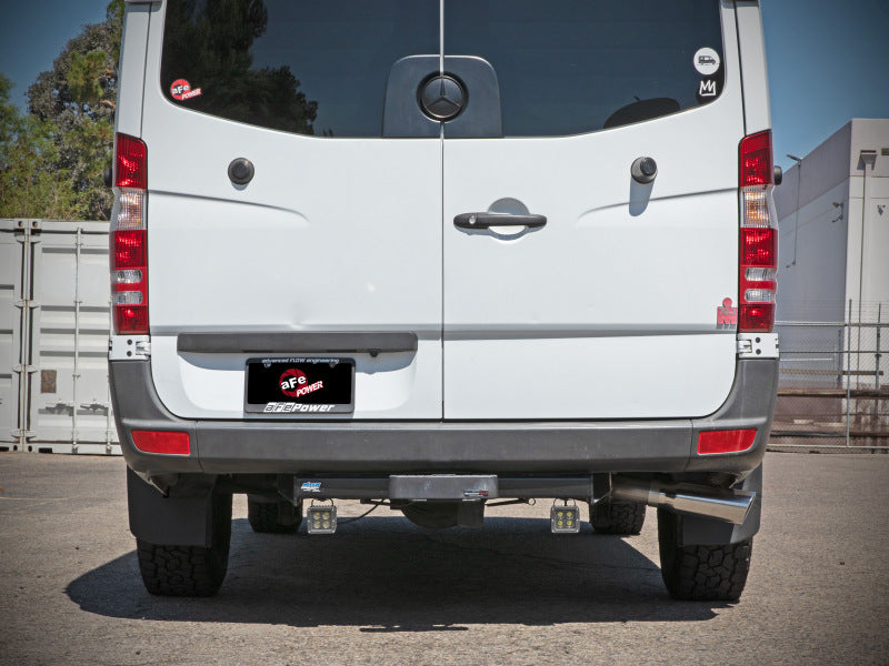 aFe Vulcan Series 3in 304SS DPF-Back Exhaust 10-25 MB Sprinter 2500/3500 V6-3.0L w/ Polished Tips