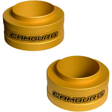 Load image into Gallery viewer, Camburg 2024+ Ford Ranger Raptor 2.5in Front Spring Preload Spacer Kit (Gold)