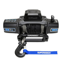 Load image into Gallery viewer, Superwinch 12000 LBS 12V DC 3/8in x 80ft Synthetic Rope SX12SR Winch - Semi Gloss Black