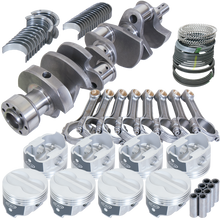 Load image into Gallery viewer, Eagle Chevy LT1350 1Pc 3.750in Crank 5.700in I-Beam Rods -10cc 4.060in Pistons Rotating Assembly