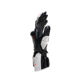 Dainese Fiero Metal Gloves Black/White/Red-Fluorescent - XS
