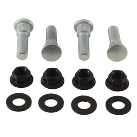 QuadBoss 04-06 Yamaha YFM350R Raptor Front Wheel Stud & Nut Kit