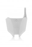 Acerbis 21-24 Honda CRF250R/250RX/ CRF450R/RX/ CRF450R-S Front Number Plate - White