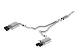 Ford Racing 2024 Mustang 2.3L Extreme Non-Active Cat-Back Exhaust w/GT Valance - Black Tip