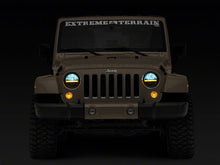 Load image into Gallery viewer, Raxiom 97-18 Jeep Wrangler TJ &amp; JK Axial 7-In LED Headlights w/ DRL - Blk Housing (Clear Lens)