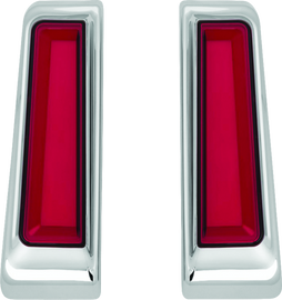 Kuryakyn Tracer L.E.D. Inserts For Saddlebag Supports Chrome