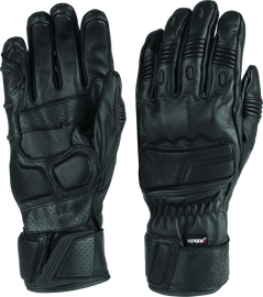 FIRSTGEAR Himalayan Short Gloves Black - Small