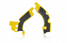 Load image into Gallery viewer, Acerbis 08-17 Suzuki RMZ450 Frame Guards- X-Grip - Yellow/Black