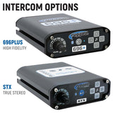 Rugged Radios Yamaha YXZ 1000R Complete Comm Kit w/ BT 2-Way Radio 696 PLUS / M1 VHF Bus Band
