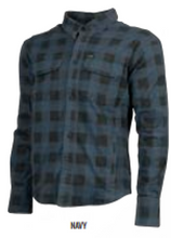 Load image into Gallery viewer, Speed and Strength True Grit Armored Motoshirt Navy/Black - 3XL