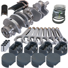 Eagle Ford 351C 3.850in Crank 6.000in H-Beam -3cc Flat Top 4.040in Pistons Rotating Assembly