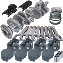 Eagle Chevy 350 3.750in Crank 6.000in H-Beam 11cc Dome 4.040in Pistons Rotating Assembly