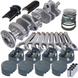 Eagle Chevy 350 3.750in Crank 6.000in H-Beam 11cc Dome 4.040in Pistons Rotating Assembly