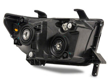 Load image into Gallery viewer, Raxiom 07-13 Toyota Tundra Axial Series Headlights w/ LED Bar- Blk Housing (Clear Lens)