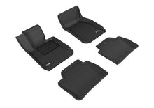 Load image into Gallery viewer, 3D MAXpider 2012-2018 BMW 3 Series F30 Kagu 1st &amp; 2nd Row Floormats - Black