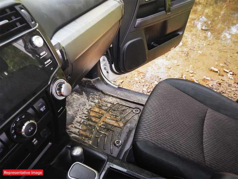 WeatherTech 17-25 Ford SuperDuty Regular Cab w/Vinyl Floors Front FloorLiner HP - Black