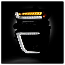 Load image into Gallery viewer, Spyder 20-23 Chevy Silverado 2500/3500 Proj Headlights - LED DRL - Black PRO-YD-CSHD20SI-SEQ-BK