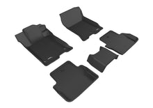 Load image into Gallery viewer, 3D MAXpider 2015-2020 Acura TLX FWD Kagu 1st &amp; 2nd Row Floormats - Black