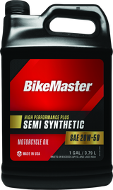 BikeMaster 20W50 Semi Synthetic Oil - Gallon