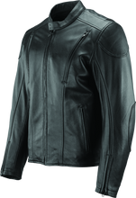 Load image into Gallery viewer, Kuryakyn Leather By River Road Race Leather Jacket Black - Small