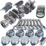 Eagle Chevy LT1350 1Pc 3.750in Crank 5.700in I-Beam Rods -18cc 4.040in Pistons Rotating Assembly
