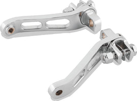 Bikers Choice Adjustable Forward Control Heel Rest Kit 89-Up FXST 93-02 FXDWG Replaces H-D 50227-01