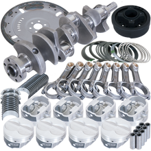 Load image into Gallery viewer, Eagle Ford 302 3.250in Crank 5.400in I-Beam Rods 4.000in Pistons 164 Tooth FP Balanced Assembly