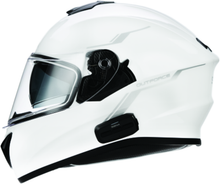 Load image into Gallery viewer, Sena Technologies Outforce Full Face Bluetooth Helmet Glossy White - Large