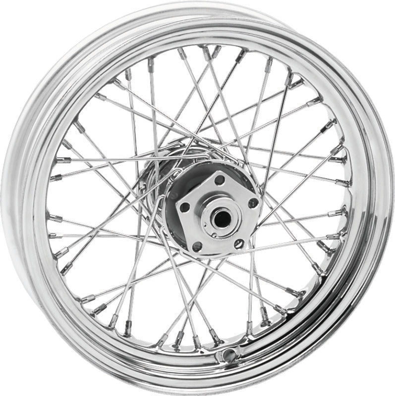 Bikers Choice 73-83 FL FX Chrome 16 Inch Dual Flange Wheel Replaces H-D 40968-73