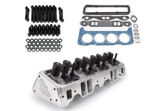 Load image into Gallery viewer, Edelbrock Chevy SB 262-400 E-Street Cylinder Heads - Hydraulic Flat Tappet w/ Install kit