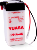 Yuasa 6N4A-4D Conventional 6-Volt Battery