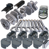 Eagle Chevy 327 3.250in Crank 6.125in H-Beam -5cc Flat Top 4.060in Pistons Rotating Assembly