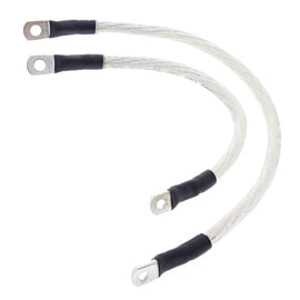 All Balls Racing 81-86 Harley-Davidson XL Battery Cable Kit Clear