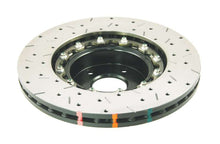 Load image into Gallery viewer, DBA 02-10 WRX / 13+ FR-S / 13+ BRZ Premium Front Drilled &amp; Slotted 5000 Series Rotor w/ Black Hat