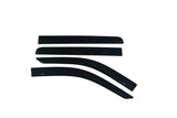 Husky Liners 09-18 Dodge RAM 1500 EC/QC In-Channel Mount Ventvisor Low Profile 4pc - Matte Black