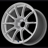 Advan RSIII 18x9.5 +45 5-100 Racing White Metallic & Ring Wheel