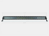 Cali Raised 42 Dual Row 5D Optic Osram Led Bar - Spot