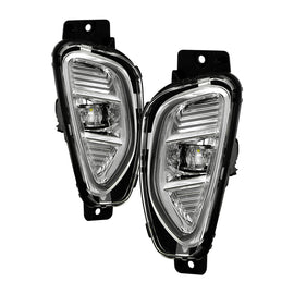 Spyder 20-22 Ford Escape OEM Style LED Fog Lights w/Switch - Clear (FL-FESC20-LED-C)
