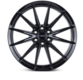 Vossen HFX-2 24x10 - 6x135 - ET25 - Deep - 87.1 - Gloss Black Wheel