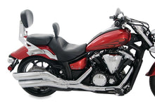 Load image into Gallery viewer, Mustang 11-17 Yamaha Sissy Bar Pad w/Studs (12 inch x 9 inch) - Black