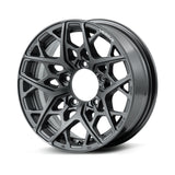 Versus VV25MX 16x5.5 / +20 ET / 5x139.7 BP - Matte Super Dark Gunmetal